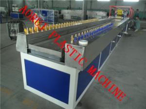 China WPC Cabin Partition Plastic Profile Production Line , Bench Profile Machine on sale