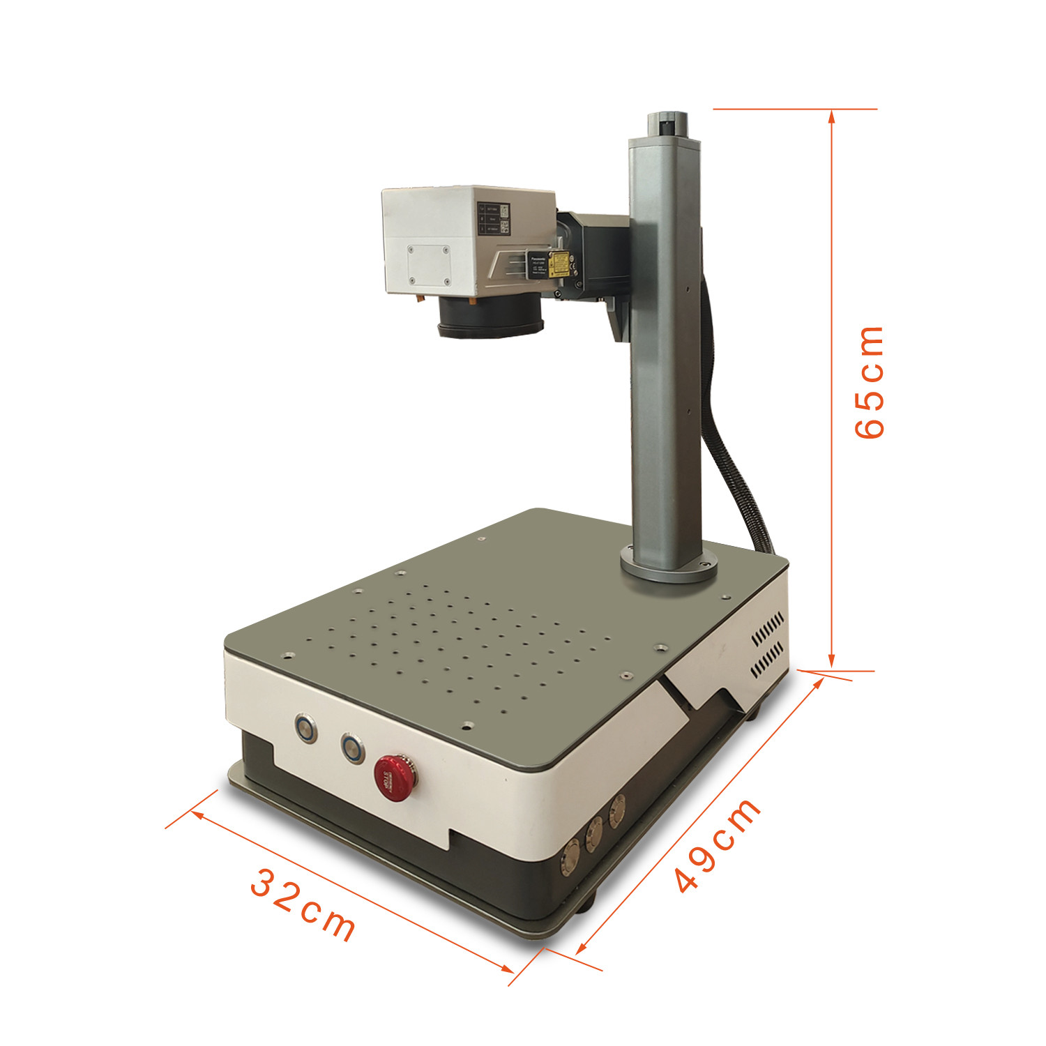 Raycus Max JPT Fiber Laser Marker 20W-100W Stainless Steel Metal Jewelry Engraver