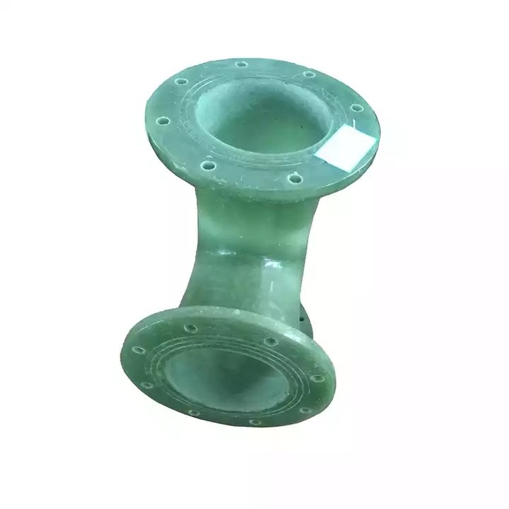 Welding FRP Water Pipe Flange GRP Green Plastic Loose Connection