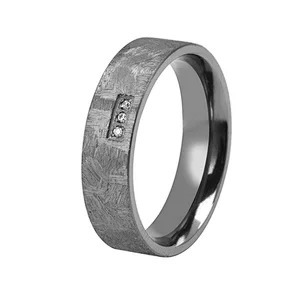 7mm Stainless Steel Tantalum Ring Rose Gold Handmade Tantalum Men's Bands