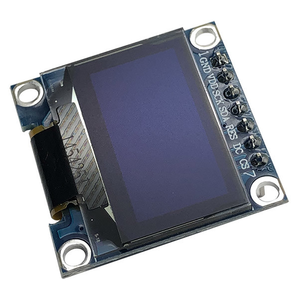 0.96 Inch OLED Display SSD1306 SPI 128x64 For Arduino IoT COG PCB Structure 3V / 5V Power Supply
