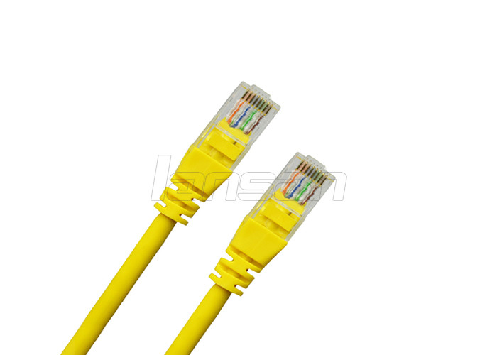CCA Round Cat6 Ethernet Network Cable RJ45 To RJ45 Male Patch Cord PVC Jacket