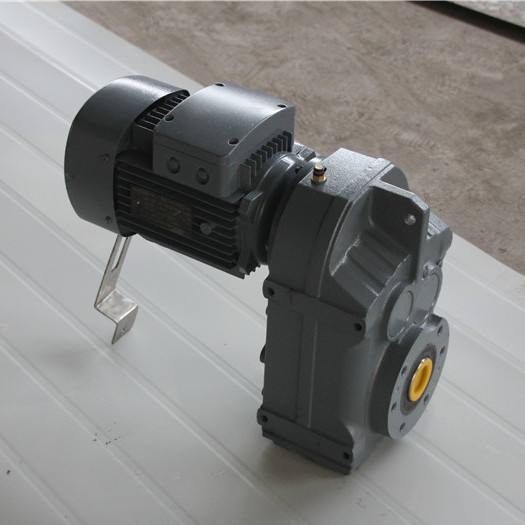 Parallel Shaft F Series Gearbox Helical Geared Motor Reducer For Agitator