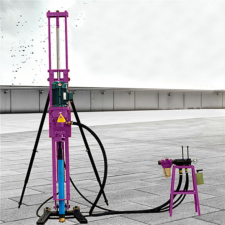 Deep Rock Drilling Rig Borehole Drilling Equipment Portable Pneumatic DTH Drilling Rig