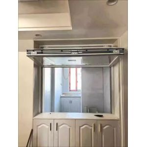 Kitchen-Focused Folding Window Solution Facilitating Steam Ventilation and Herb