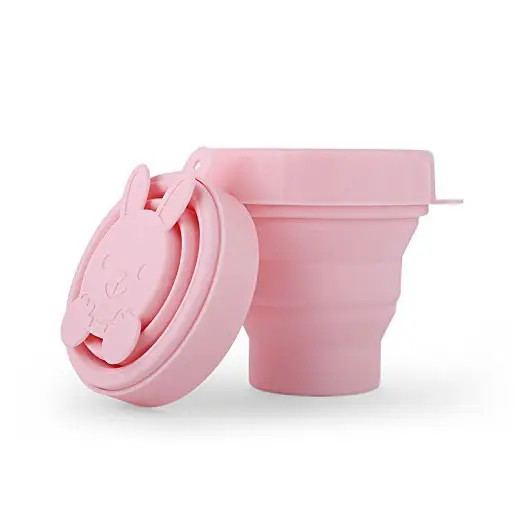 Multiscene Silicone Kitchen Product Travel Folding Cup 170ml