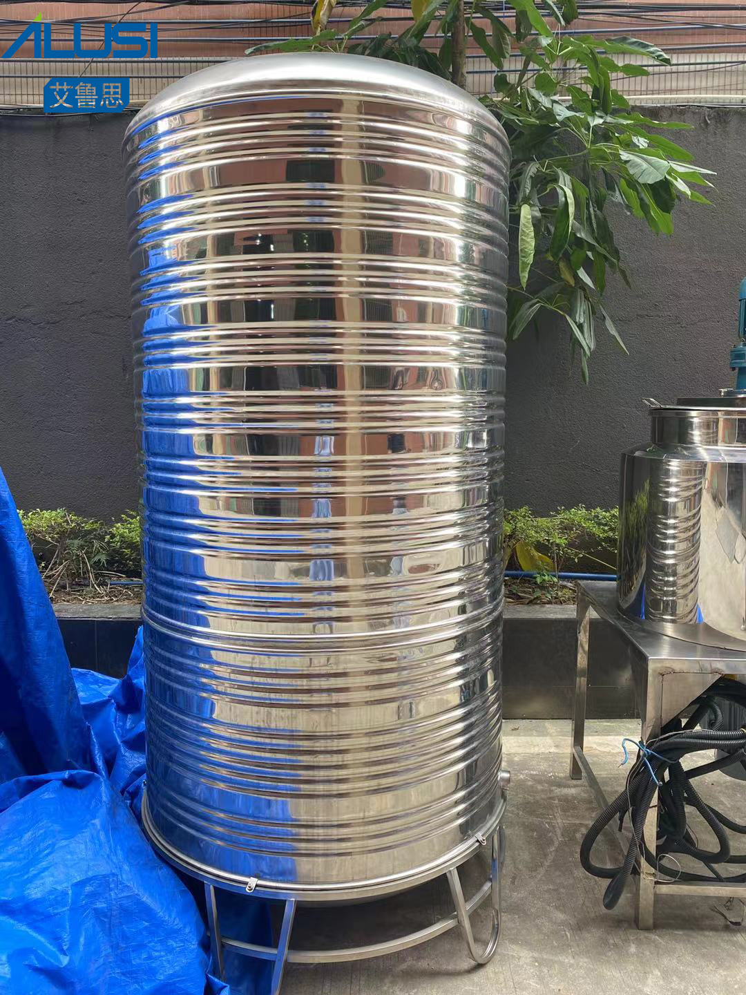 Customized 500L Stainless Steel Storage Tank Water Reservoir