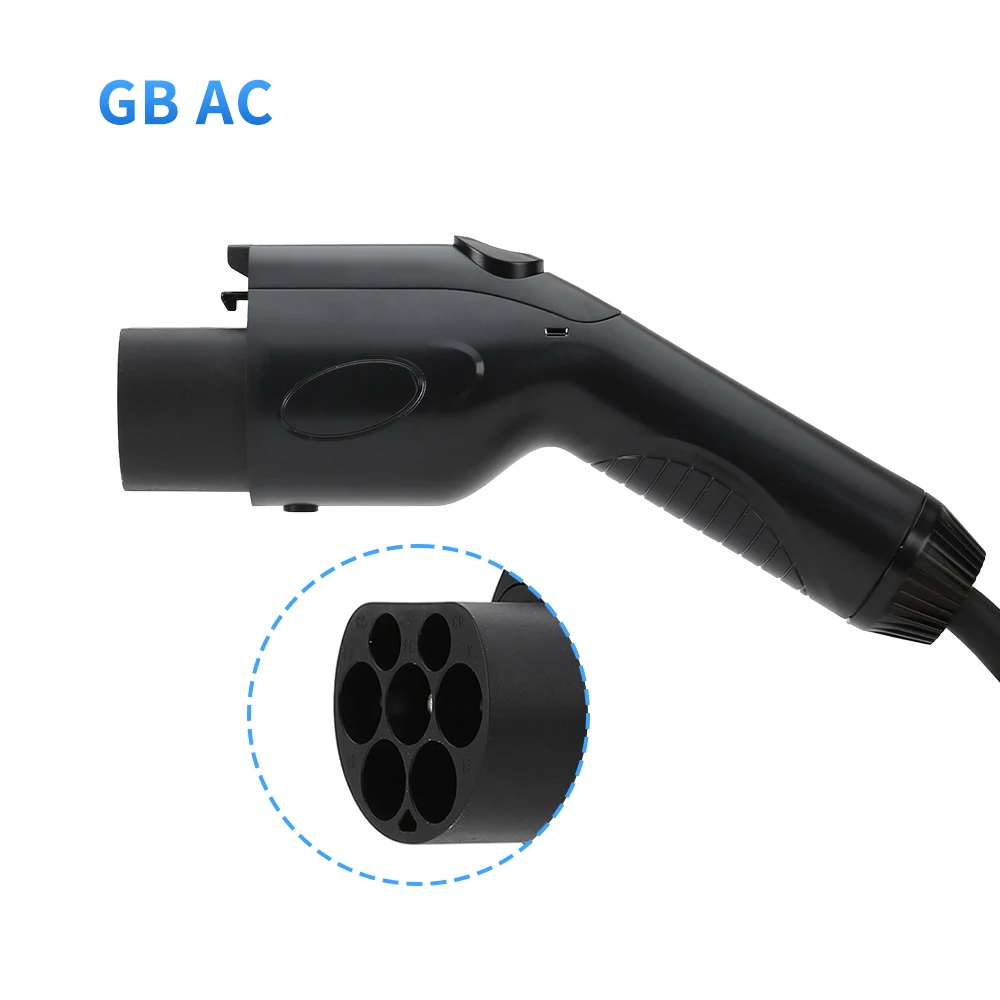 AC 32A GBT EV Car Charger Cable For Electric Vehicle Charging Station