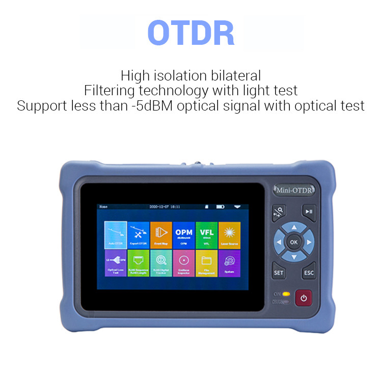 OPM LS VFL Optical Loss Test Fiber Optic OTDR RJ45 Cable Tracking 1310nm 1550nm
