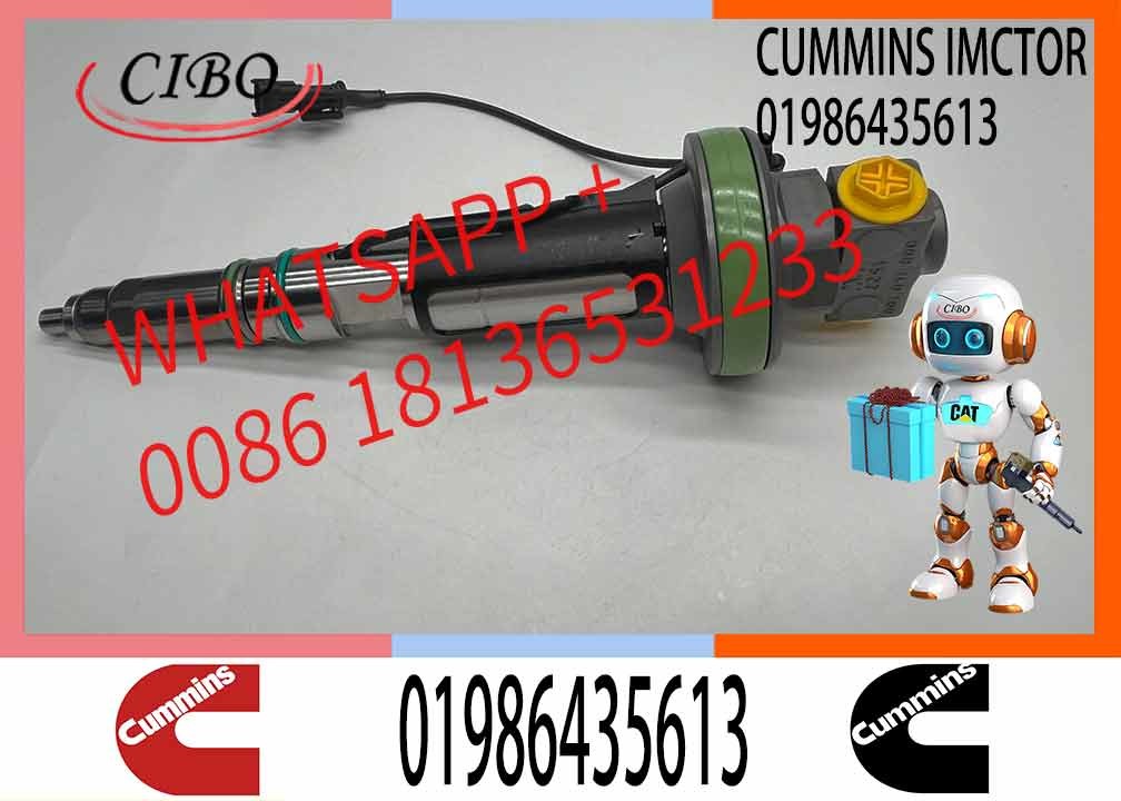 Genuine Fuel Injector Assembly F00BJ00002 01986435613 0986435902 0986435905 0986435616 F00BJO0008For Qsk19 Engine