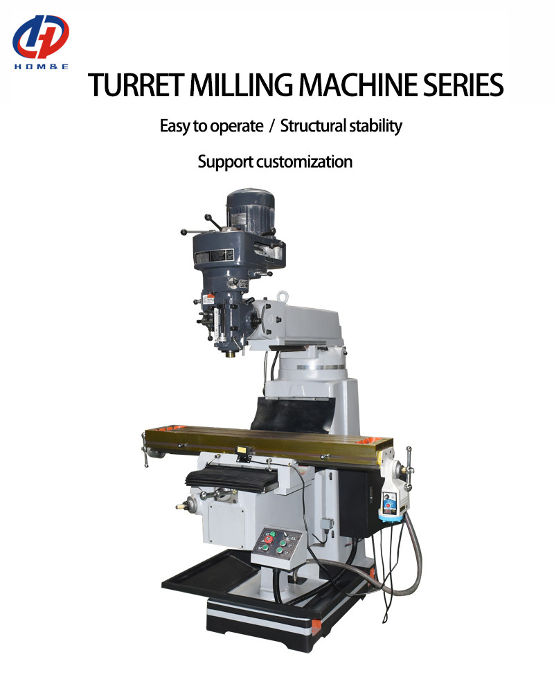 Mini Metal Vertical 3 Axis Turret Milling Machine 4H Manual Milling Machine Fresadora