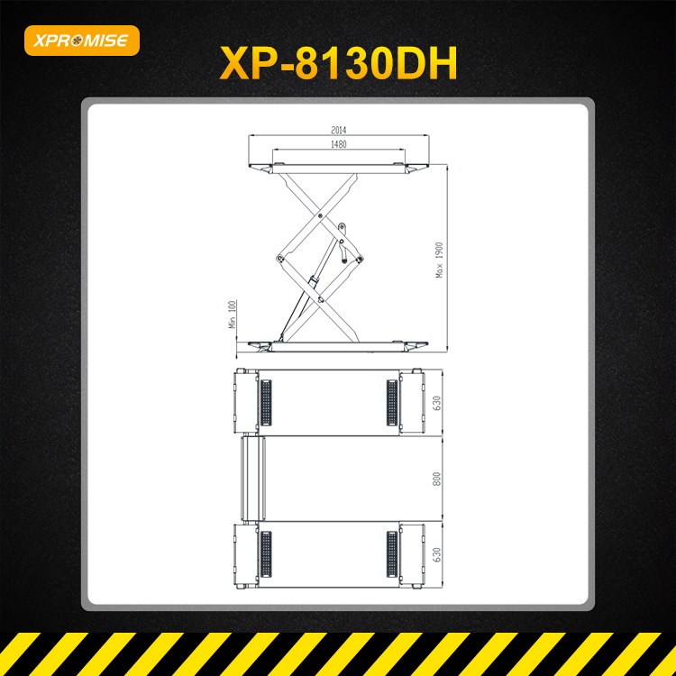 Workshop Equipment Scissor Car Lift