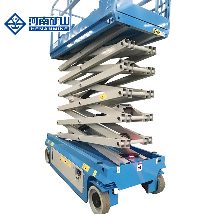 Self Propelled Aerial Work Platform 12m Mobile Scissor Hydraulic