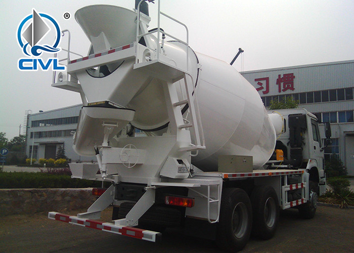 6x4 Heavy Duty Vehicle 13m3 Concrete Mixer Equipment