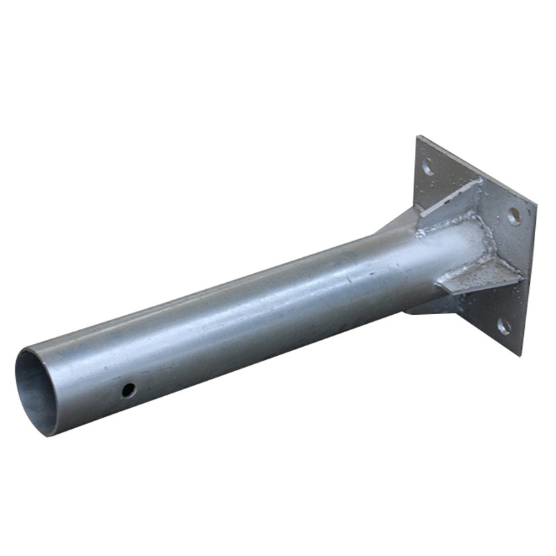 Anti-corrosion Galvanized Metal Flange Post for Roadway Safety and Reliability