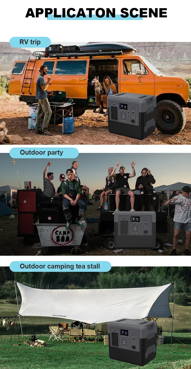 LiFePo4 Large Capacity Power Station 2580Wh For Super Hiking Camping