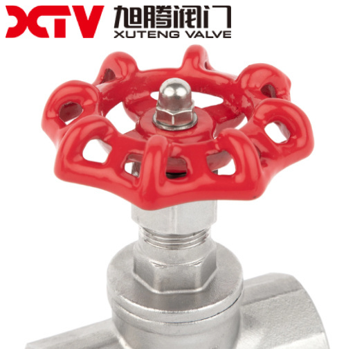 1500wog NPT End Globe Valve SS304 Globe Valve for Pump System