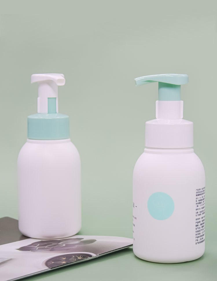 Soft Touch Hdpe 300ml 10 Oz Foamer Bottles For Baby Washing And Child Care 2 In 1