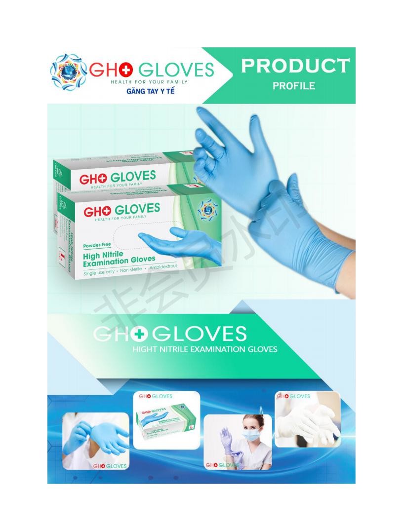 Oil Proof Disposable Nitrilo Gloves 4.5g For Personal Care