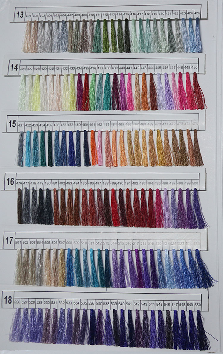 120D Viscose Rayon Embroidery Thread With UV Protection Abrasion Resistance