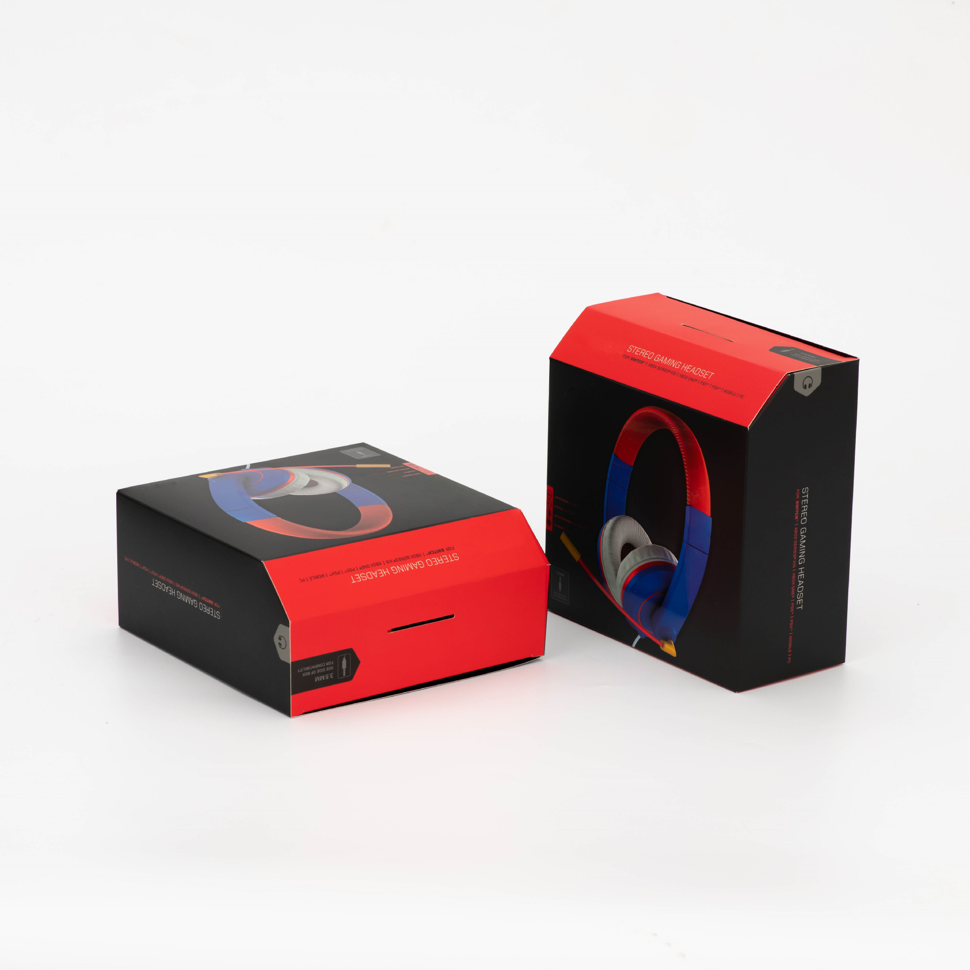 C1S Art Paper Electronics Packaging Box Foldable Fashion Design