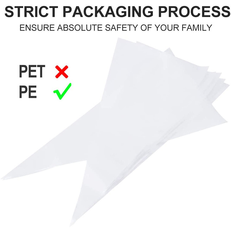 Disposable 12 Inch Cake Icing Bag , Anti Burst Cream Bag For Cake