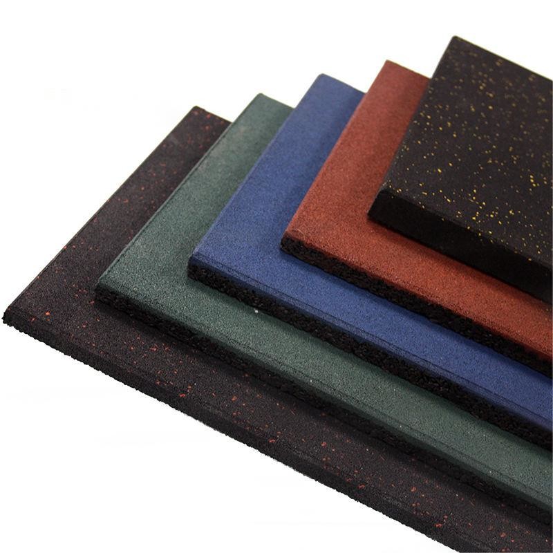1m / 50cm EPDM Rubber Gym Flooring Mats Environment Friendly