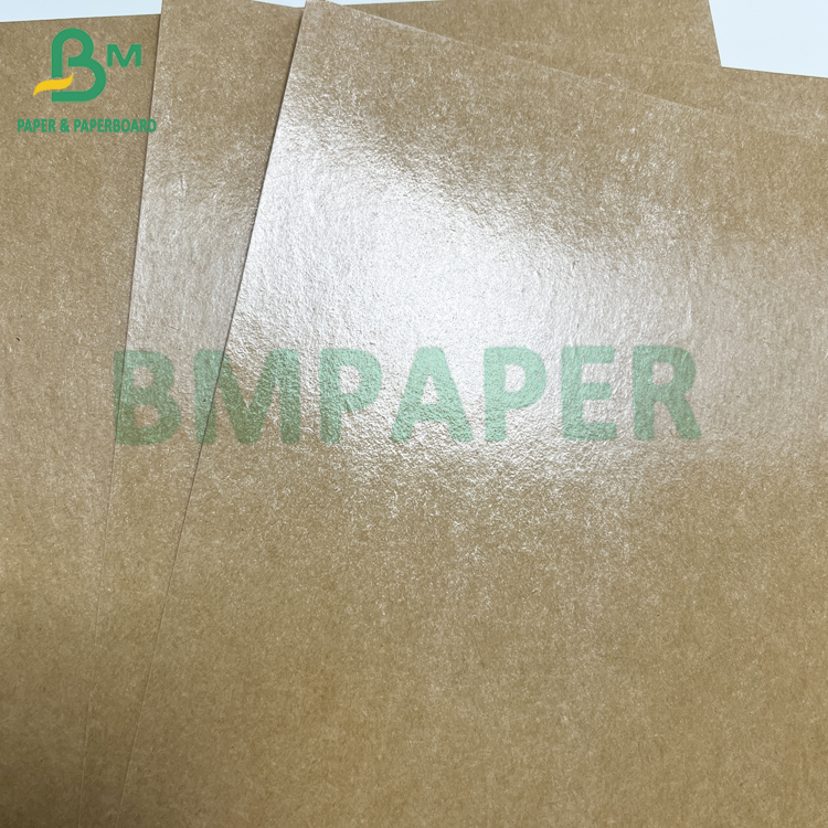 Food Packaging Box Paper 350gsm Food Grade PE Coated Kraft Paper