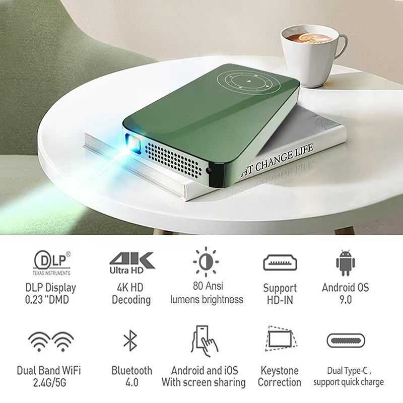 Hi3751 V351 Huawei Screen Cast Support Multi Language Include 1.5W Speaker