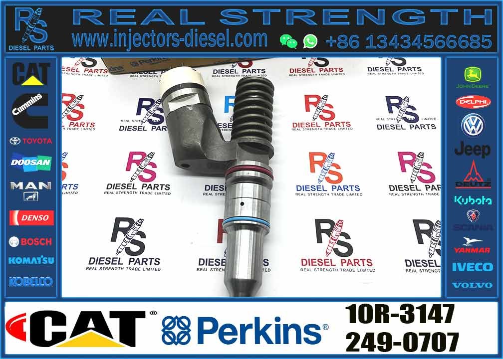 C11 C13 Engine Factory Common Rail Injector 249-0712 10R-3147 For CAT
