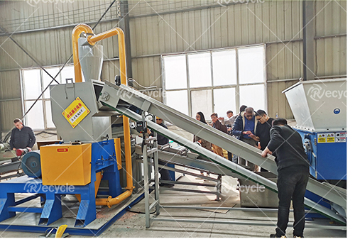 Scrap Copper Wire Recycling Machine 900kg/h Waste Copper Cable Separator Machine