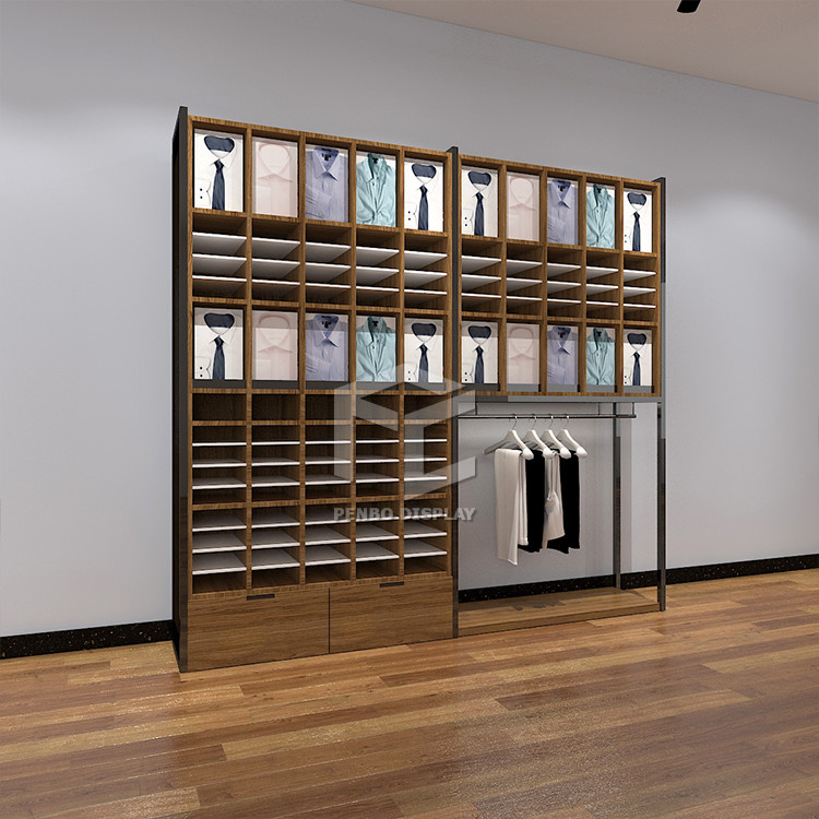 Tailor-made clothing store display stands for Fashion shop decoration