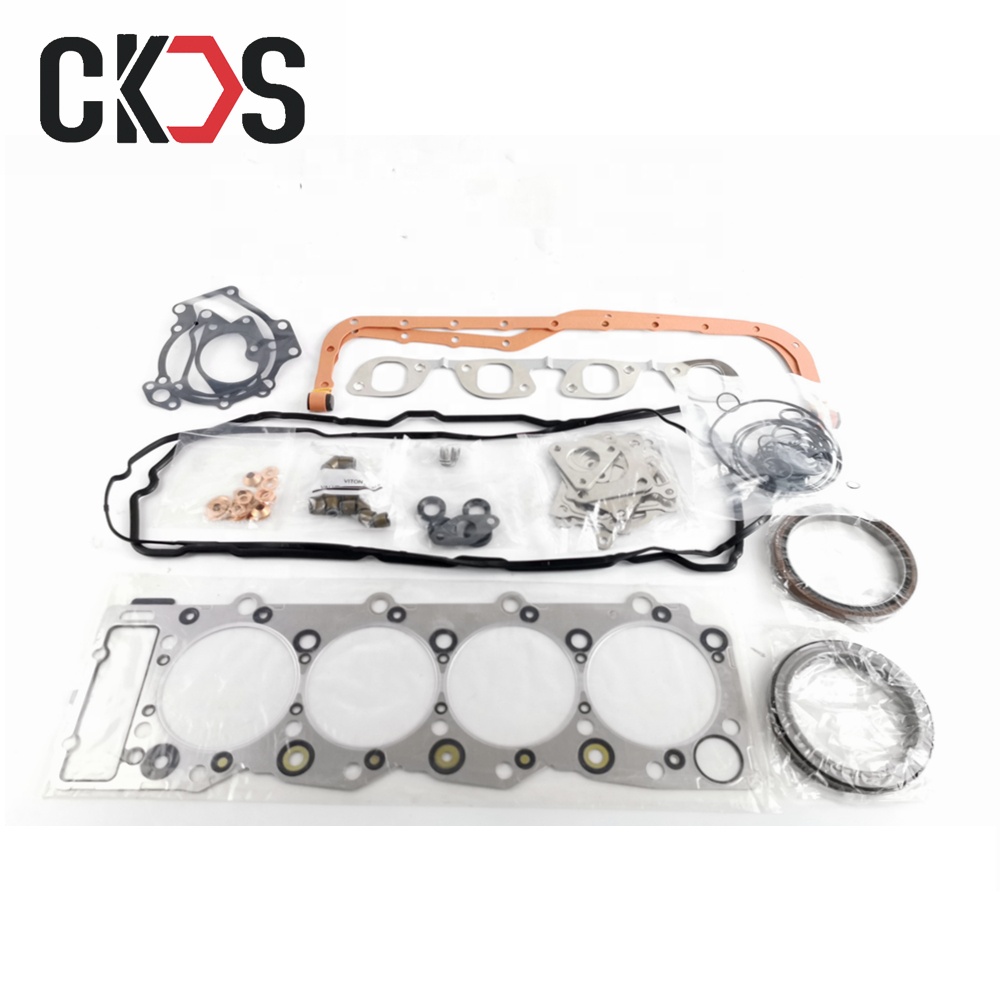 Top Rank Quality Japanese Truck Diesel Engine Overhaul Gasket Kit Set for Isu-zu 700P Hitachi Excavator 4HK1 Engine