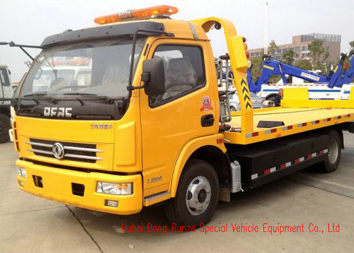 DFAC Light Duty Breakdown Recovery Truck With Power Steering Hydraulic Control