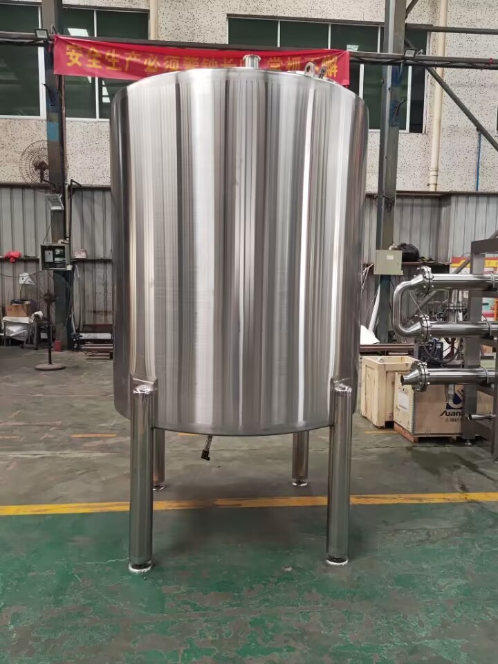 Food Grade Customized Stainless Steel Mixing Tank With Agitator