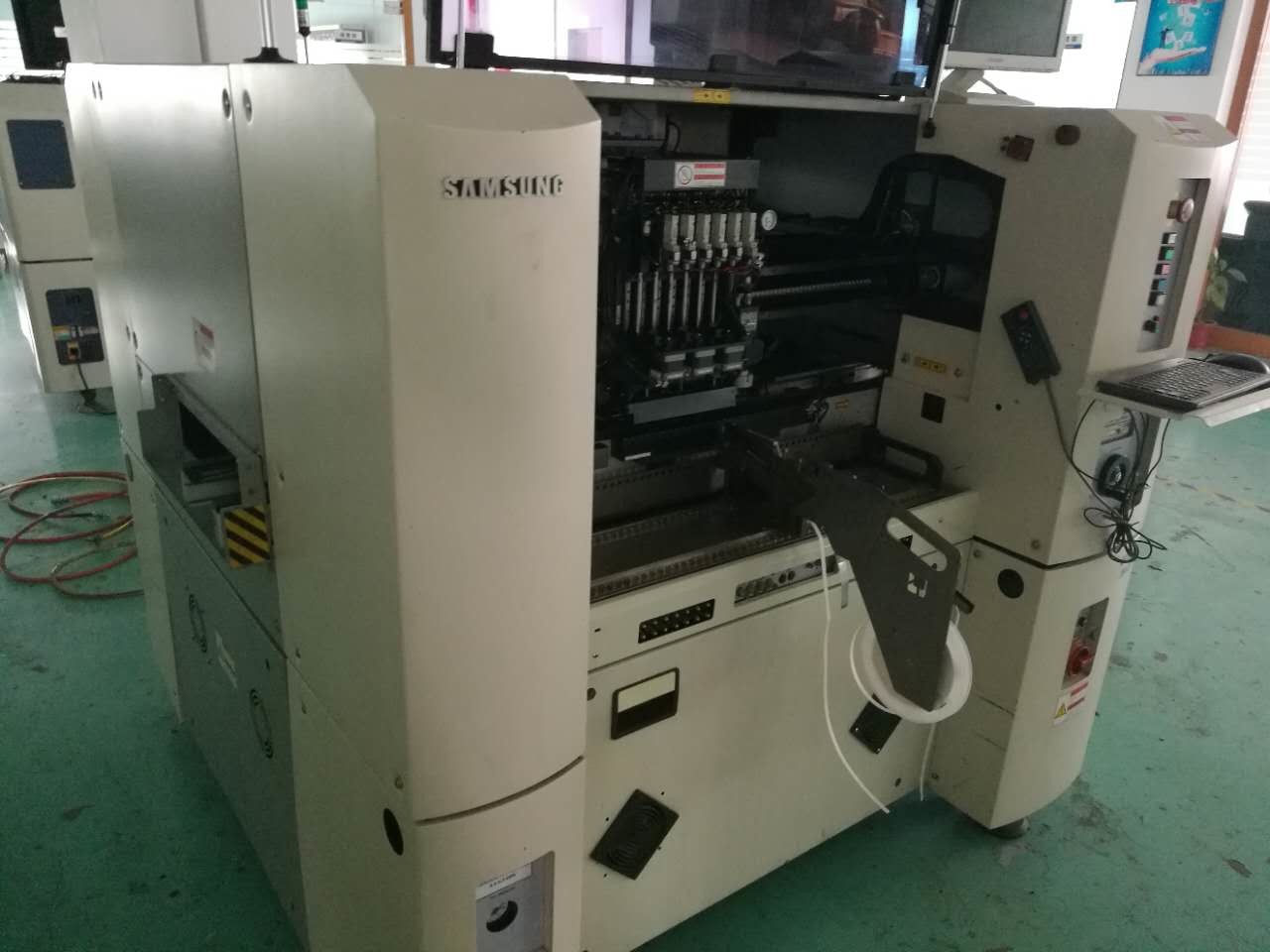 SMT HANWHA Samsung CP45FV CP45NEO SMT Pick And Place Machine