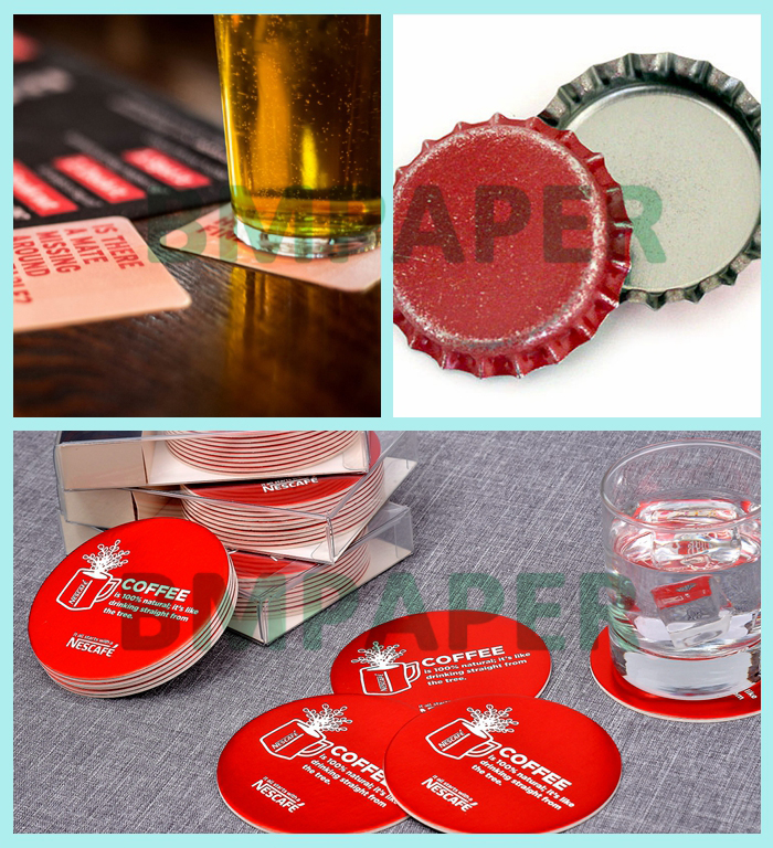 0.7mm Food Grade Uncoated Absorbent Paper For Bottle Capseals 500 x 600mm