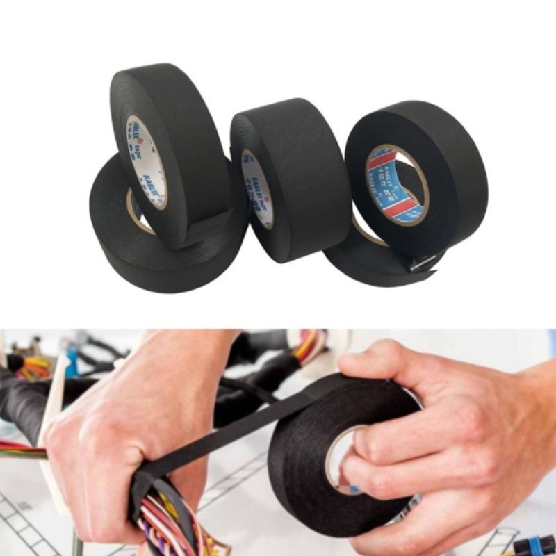 Easy Hand Tearable Automotive Wire Wrap Tape for Durable and Flexible Applications