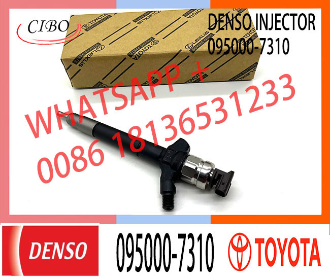 0950007310 095000 7310 095000-7310 Diesel Engine Injector 23670-09280 23670-0R030 for Toyota Auris/Avensis/Corolla/Verso