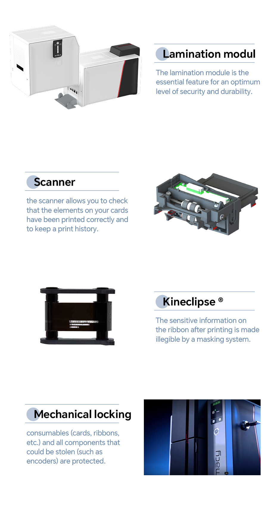 Anti Counterfeiting PVC ID Card Printer Machine For Jewelry Appraisal Card
