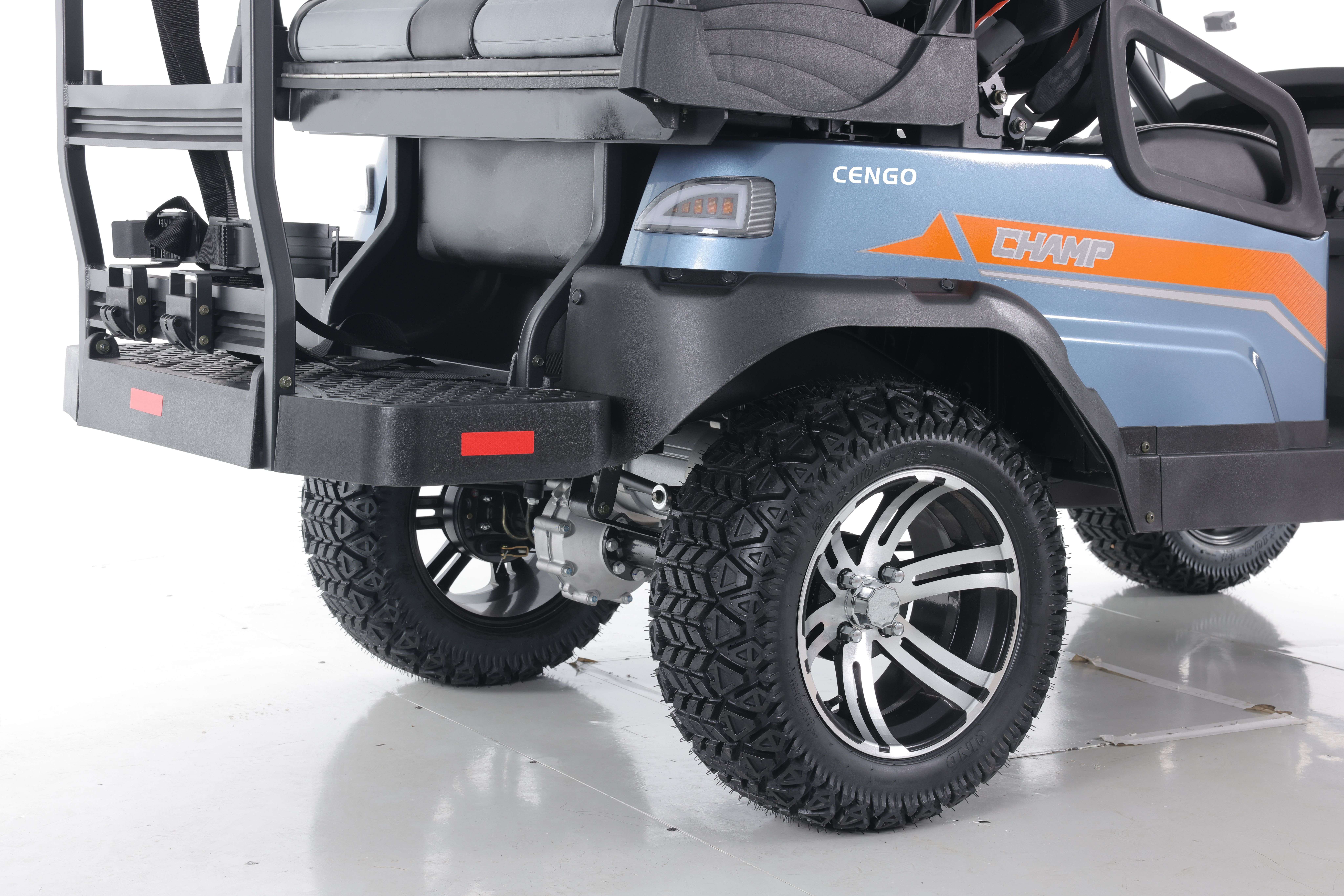 Electric Lifted Club Car Hunting Cart with DOT and 30-50Km/h Maximum Speed Lithium Battery