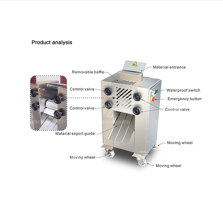 75KG Pork chop, steak, lamb chop, meat and rib machine Commercial meat and rib machine