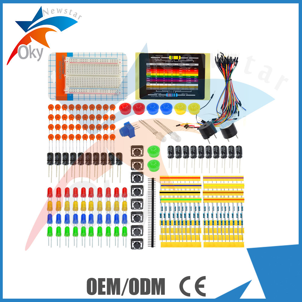 Buy cheap Fans Package Electronic Components Starter Kit with Breadboard / Wire product