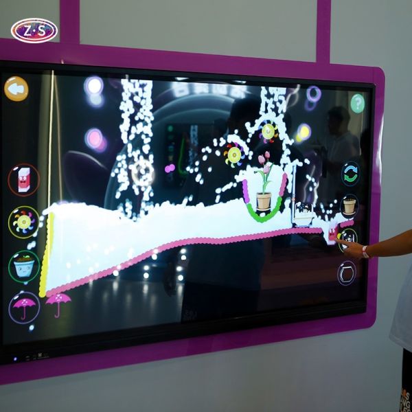 Space Saving Learning Solution Interactive Education Screen for Multiple