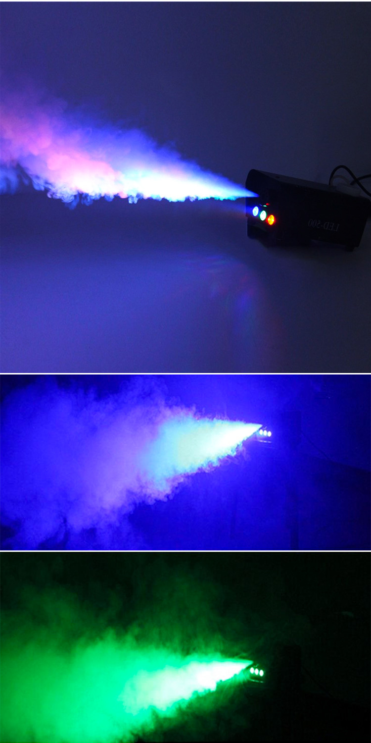 Led Rgb Fog Smoke Machine Dj Smoke Machine For Wedding Stage Light Fog Machine