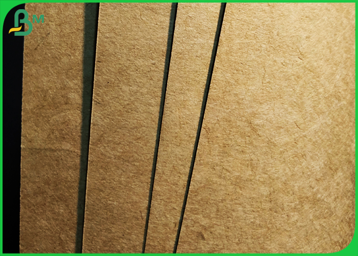 Custom 300gsm Virgin Pulp Natural Brown Kraft Paperboard For Packing Food