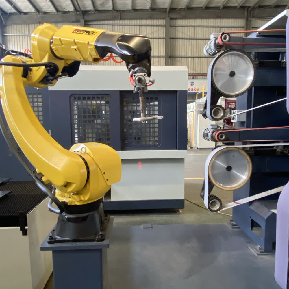 Door Handles Automatically Robot Grinding Machine