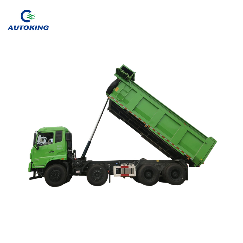 Urban Construction Slag Dongfeng 8x4 Dump Truck With 351hp 450hp Diesel Engine