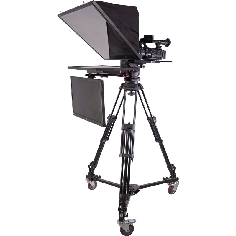 TYSTVideo Radio Broadcast Equipment Teleprompter with 24 inch Monitor Perfect Match