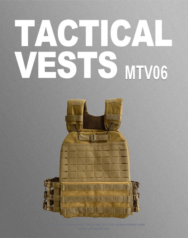 Adjustable Outdoor Tactical Vest for Military Training